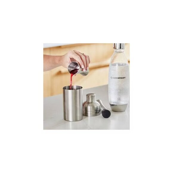 SodaStream Mixology Kit: 18/10 Stainless Steel Barware 6-Piece Bartending Set - Picture 3 of 3